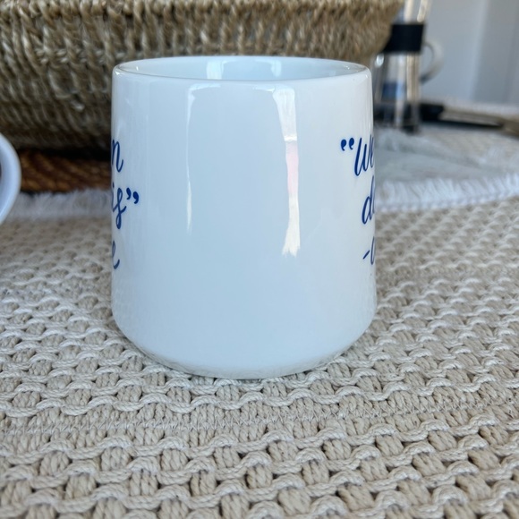 Blue and White Coffee‎ Mugs Threshold Porcelain and Modern Expressions - Picture 13 of 14